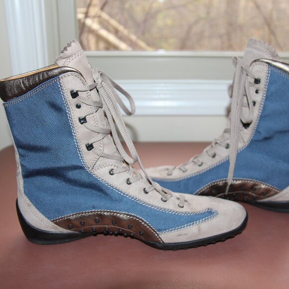 TOD's Women Boxer Driving Boot Size 11 - Picture 2 of 10